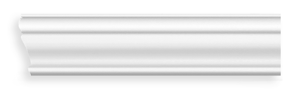 Карниз, плинтус потолочный Decomaster D152ДМ, 85x25x2000 мм Карниз, плинтус потолочный Decomaster D152ДМ, 85x25x2000 мм