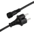 Шнур питания ARD-CLASSIC-BALL-LIVE-1.5M Black (230V, 1.6A), Arlight, 025652