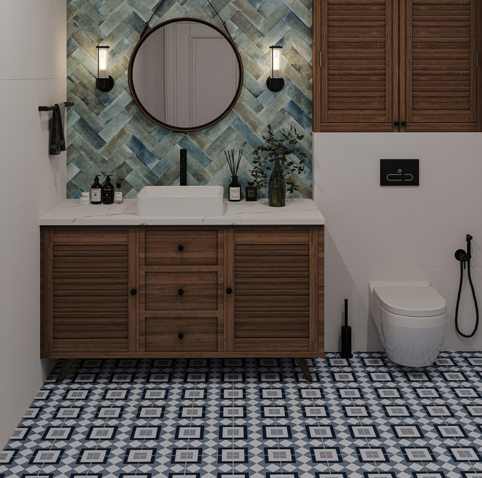 Керамогранит Staro Carpets Pre-Cut Bristol Blue 60x60 Керамогранит Staro Carpets Pre-Cut Bristol Blue 60x60
