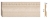 Плинтус напольный Decomaster 153-18D, 95x12x2400 мм