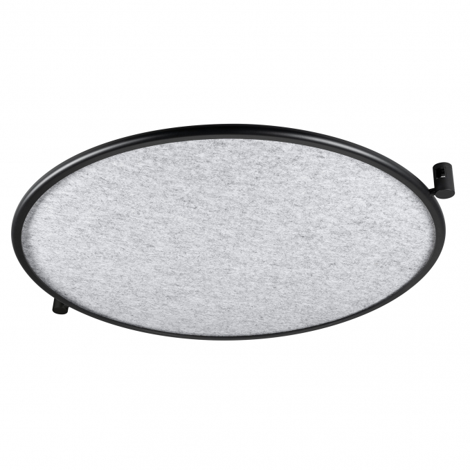 Светильник ART-APRIORI-ACOUSTIC-R1020-30W Day4000 (BK-GR, 160 deg, 48V), Arlight, 049317, изображение 1