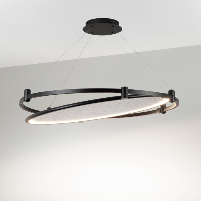 Светильник ART-APRIORI-ACOUSTIC-R1020-30W Day4000 (BK-GR, 160 deg, 48V), Arlight, 049317, изображение 2