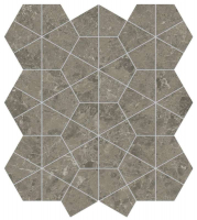 Мозаика Atlas Concorde Marvel Meraviglia Grigio Elegante Hexagon Lapp. 40.3x46.6, AJQ1