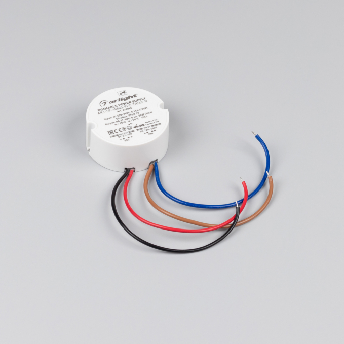 Блок питания ARJ-SP-40600-PFC-TRIAC-R (24W, 27-40V, 600mA), Arlight, 040965, изображение 2 Блок питания ARJ-SP-40600-PFC-TRIAC-R (24W, 27-40V, 600mA), Arlight, 040965, изображение 2