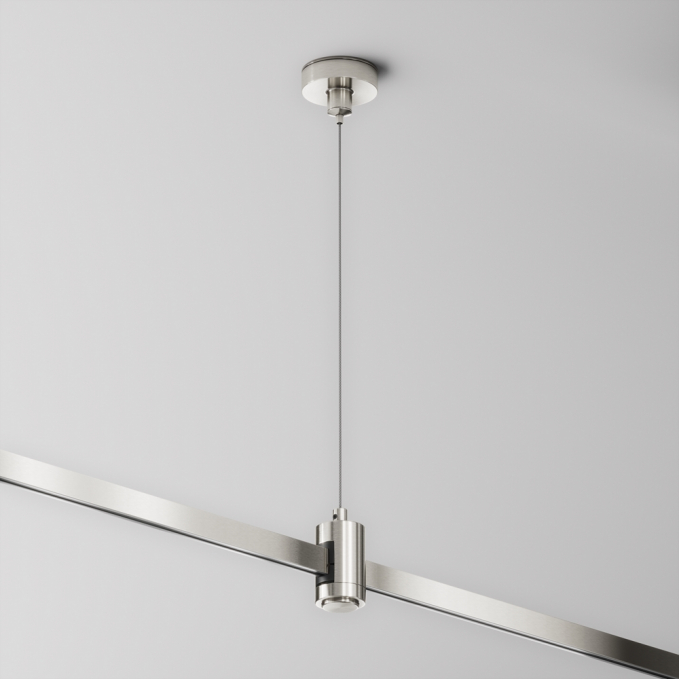 Подвес тросовый Hang одинарный Flarity платина, TRA157SW-S1-PT, изображение 1
