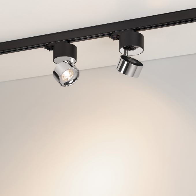 Светильник SP-PLURIO-TRACK-4TR-R77-9W Day4000 (BK-CHR, 36 deg, 230V), Arlight, 038111, изображение 3