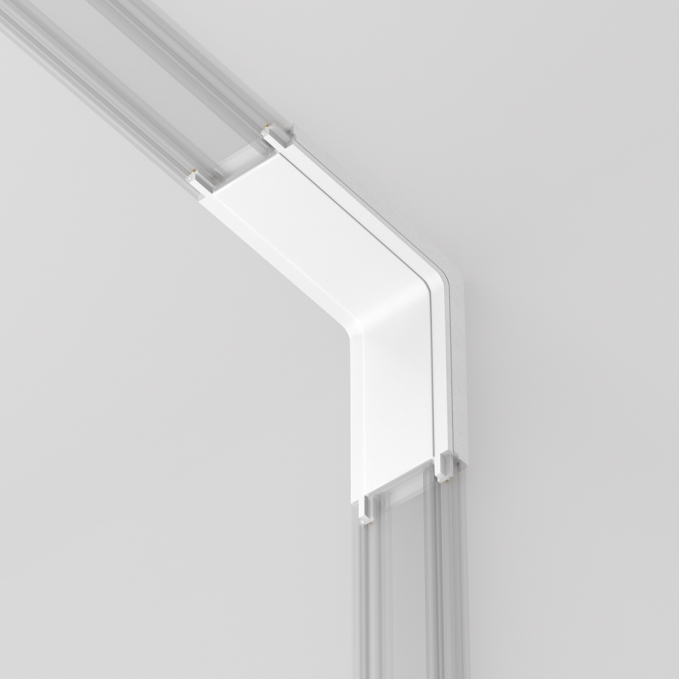 Коннектор питания внутренний Radity белый, TRA084CI-11W, изображение 4