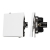 Механизм звонкового выключателя SWT-TENDO-MKR1-PL-WH (230V, 10A), Arlight, 054142