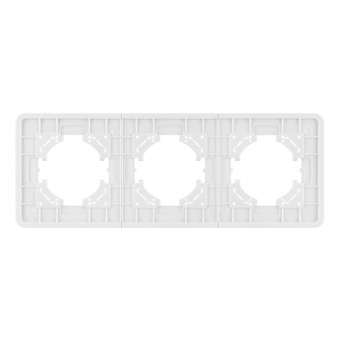 Рамка стеклянная FRM-OMALI-GS-3-WH, Arlight, 049696, изображение 2 Рамка стеклянная FRM-OMALI-GS-3-WH, Arlight, 049696, изображение 2