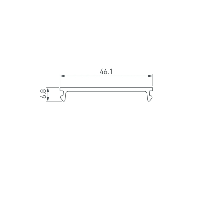 Экран SL-LINIA45-FANTOM-2000 Frost, Arlight, 027293, изображение 2 Экран SL-LINIA45-FANTOM-2000 Frost, Arlight, 027293, изображение 2
