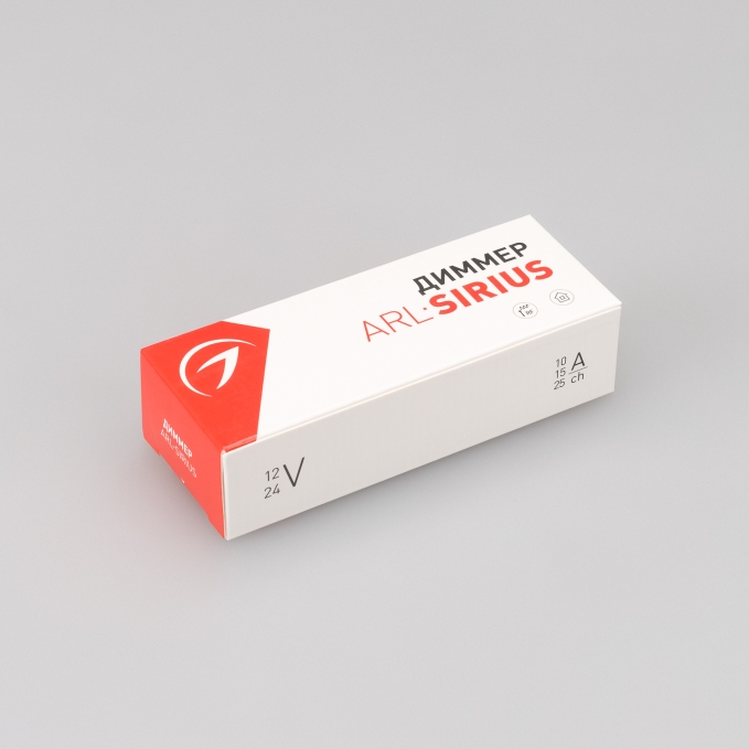 Диммер ARL-SIRIUS-DIM (12-24V, 1x25A, 2.4G), Arlight, 029928, изображение 2 Диммер ARL-SIRIUS-DIM (12-24V, 1x25A, 2.4G), Arlight, 029928, изображение 2