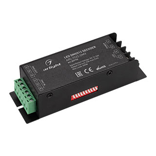 Декодер ARL-7022-DMX (12-24V, 1x25A, DMX512), Arlight, 027152, изображение 1 Декодер ARL-7022-DMX (12-24V, 1x25A, DMX512), Arlight, 027152, изображение 1