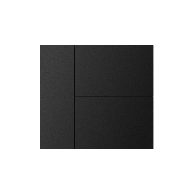 INTELLIGENT ARLIGHT Накладка панели KNX-23-3G-SUF Black (Backlightless), Arlight, 052876, изображение 3 INTELLIGENT ARLIGHT Накладка панели KNX-23-3G-SUF Black (Backlightless), Arlight, 052876, изображение 3