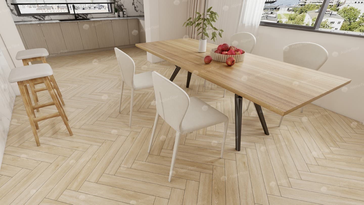 Ламинат Alpine Floor Herringbone 12 Дуб Эльба, LF105-04 Ламинат Alpine Floor Herringbone 12 Дуб Эльба, LF105-04