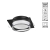 Светильник встраиваемый IP20 GX53 12Вт 220-240V GEM WIR NT25 570 NOVOTECH 371028