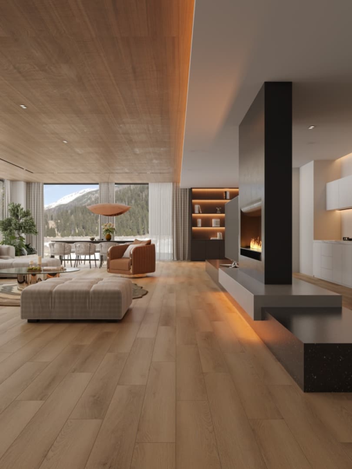 Каменный ламинат SPC Alpine Floor Titan 8 Тритон, ЕСО 27-8