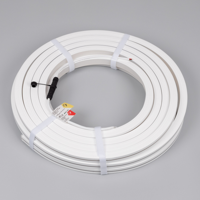 Светодиодная лента герметичная MOONLIGHT-TOP-X280-20x20mm 24V Warm3500 (10 W/m, IP67, 15m, wire x1), Arlight, 044349, изображение 3