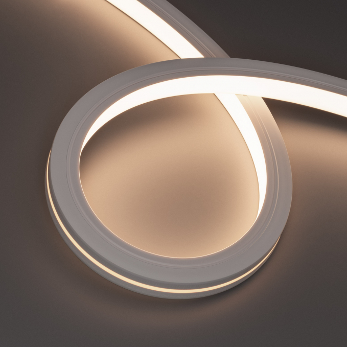 Светодиодная лента герметичная MOONLIGHT-TOP-X280-20x20mm 24V Warm3500 (10 W/m, IP67, 15m, wire x1), Arlight, 044349, изображение 4
