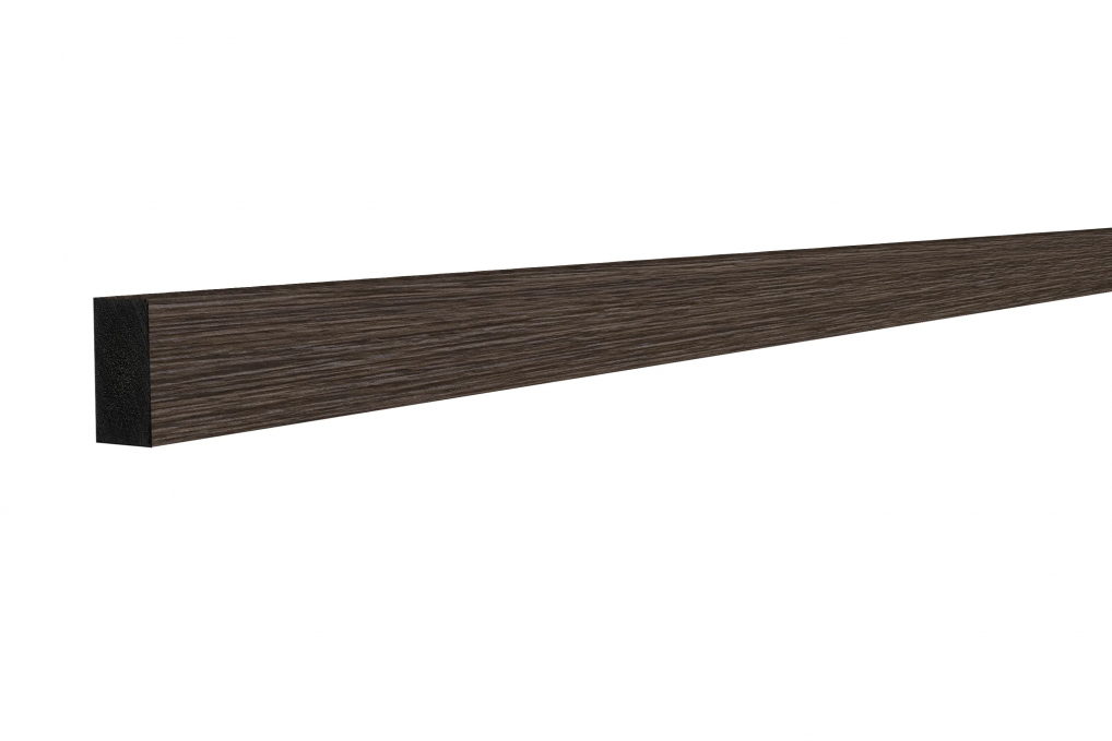 Декоративная рейка Decor-Dizayn 610-67SH, 20x10x3000 мм Декоративная рейка Decor-Dizayn 610-67SH, 20x10x3000 мм