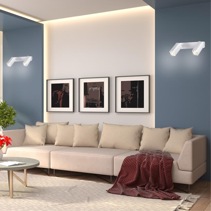 Накладной светильник IP20 GU10 2*50W 230V GUSTO OVER NT19 432 NOVOTECH 370554, фото в интерьере 1 Накладной светильник IP20 GU10 2*50W 230V GUSTO OVER NT19 432 NOVOTECH 370554, фото в интерьере 1