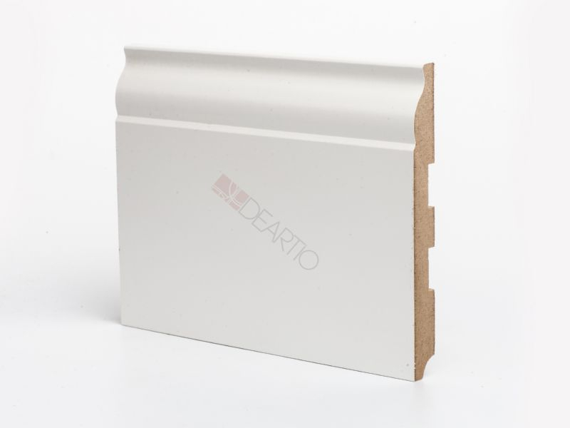 Плинтус Deartio U103-150 Белый, 150x16x2050 мм Плинтус Deartio U103-150 Белый, 150x16x2050 мм