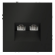 Розетка компьютерная встраиваемая VOLTUM S70 двойная RJ45+RJ45 кат.6, (черный матовый), Voltum, VLS060208 Розетка компьютерная встраиваемая VOLTUM S70 двойная RJ45+RJ45 кат.6, (черный матовый), Voltum, VLS060208