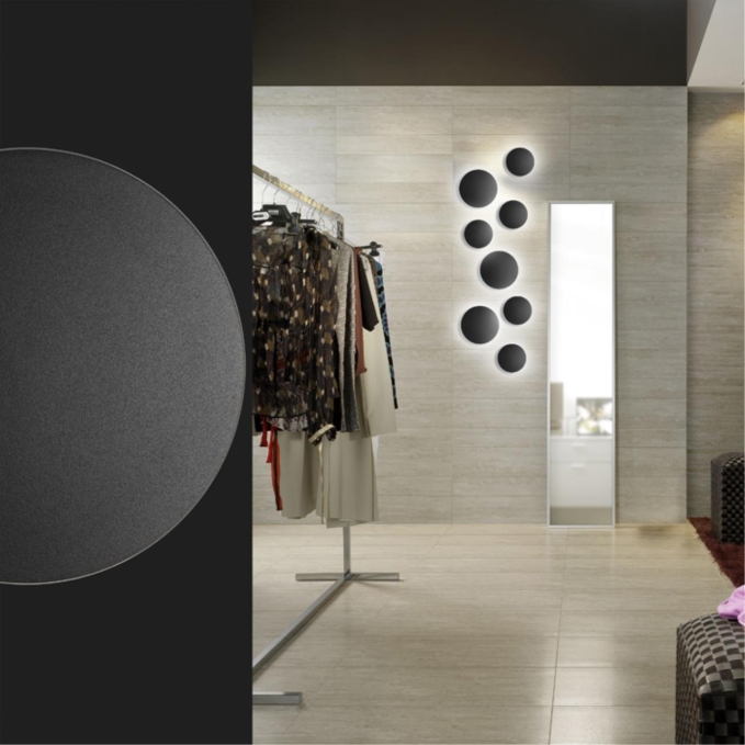 Бра IP54 LED 4000K 120° 6W 560Лм 220V ECLISSI HIGHTECH ODL18 326 ODEON LIGHT 3634/6WL, фото в интерьере 1