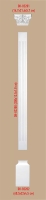 Капитель Decomaster DK-82201, 147x214x57 мм Капитель Decomaster DK-82201, 147x214x57 мм