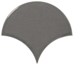 Настенная плитка Equipe Scale Fan Dark Grey 10.6x12, 21979