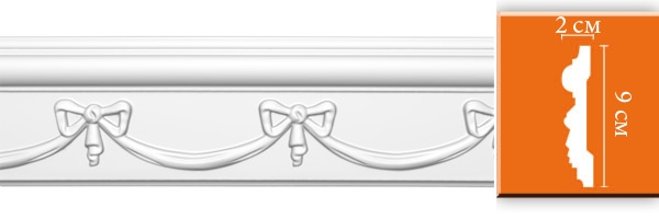 Молдинг с рисунком Decomaster DT-9864, 90x20x2400 мм
