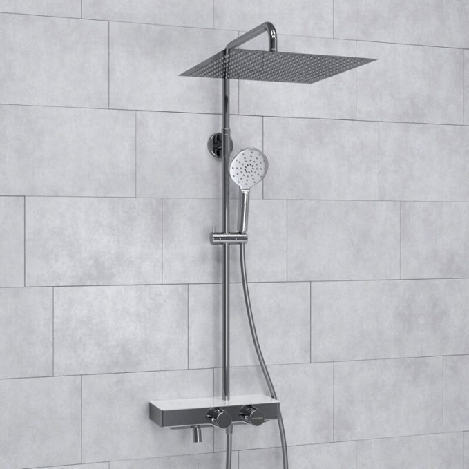 Душевая система WasserKRAFT A113.119.127.CH T Душевая система WasserKRAFT A113.119.127.CH T