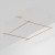 Основание ART-APRIORI-RECTANGLE-ROD-800-3000x2000 (GD), Arlight, 054513