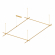 Основание ART-APRIORI-RECTANGLE-ROD-800-3000x2000 (GD), Arlight, 054513, изображение 2 Основание ART-APRIORI-RECTANGLE-ROD-800-3000x2000 (GD), Arlight, 054513, изображение 2