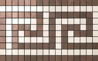 Мозаика Atlas Concorde Marvel Bronze/Champagne Greca Mosaico 18.5x30, ASM8