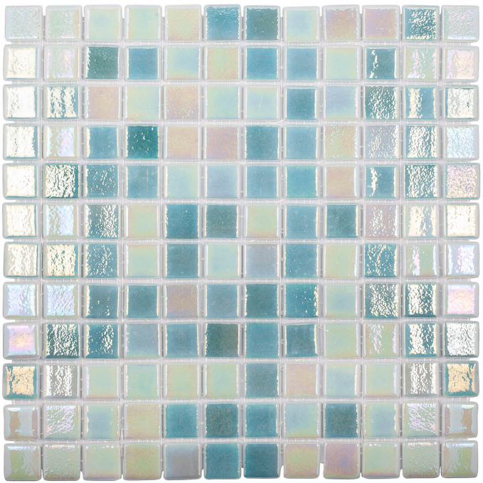 Мозаика Vidrepur Shell Mix Green 553/554 31.7x31.7