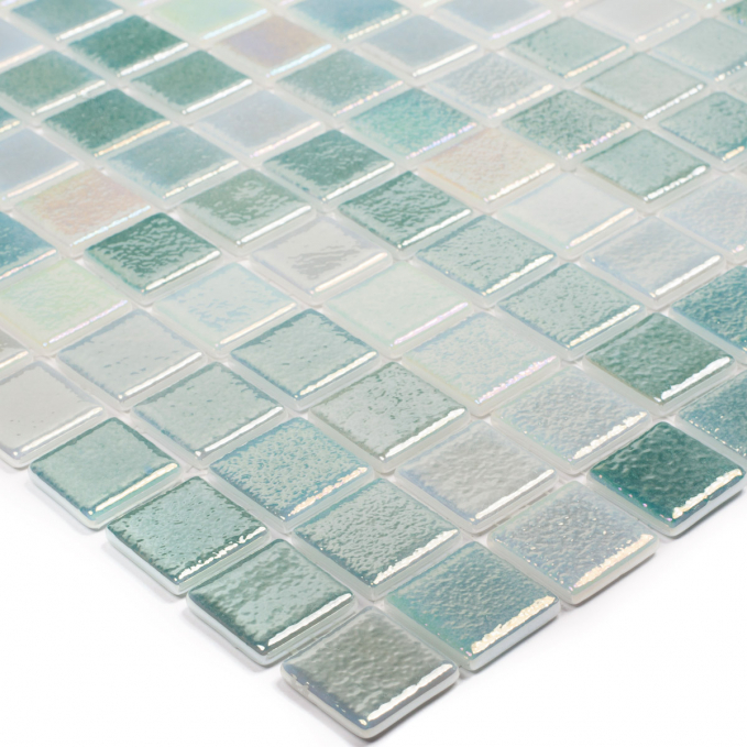 Мозаика Vidrepur Shell Mix Green 553/554 31.7x31.7