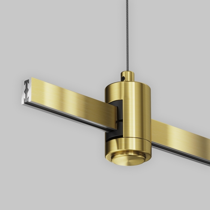 Подвес тросовый Hang одинарный Flarity латунь, TRA157SW-S1-BS, изображение 3 Подвес тросовый Hang одинарный Flarity латунь, TRA157SW-S1-BS, изображение 3