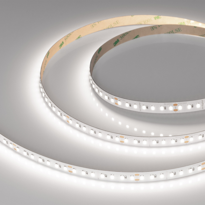 Светодиодная лента RT-A140-10mm 24V Day5000 SUN (20 W/m, IP20, 2835, 5m), Arlight, 037878, изображение 1 Светодиодная лента RT-A140-10mm 24V Day5000 SUN (20 W/m, IP20, 2835, 5m), Arlight, 037878, изображение 1