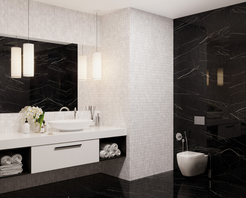 Керамогранит Staro Oasis Conical Black High Gloss 60х60 Керамогранит Staro Oasis Conical Black High Gloss 60х60