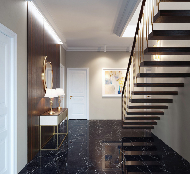 Керамогранит Staro Oasis Conical Black High Gloss 60х60 Керамогранит Staro Oasis Conical Black High Gloss 60х60