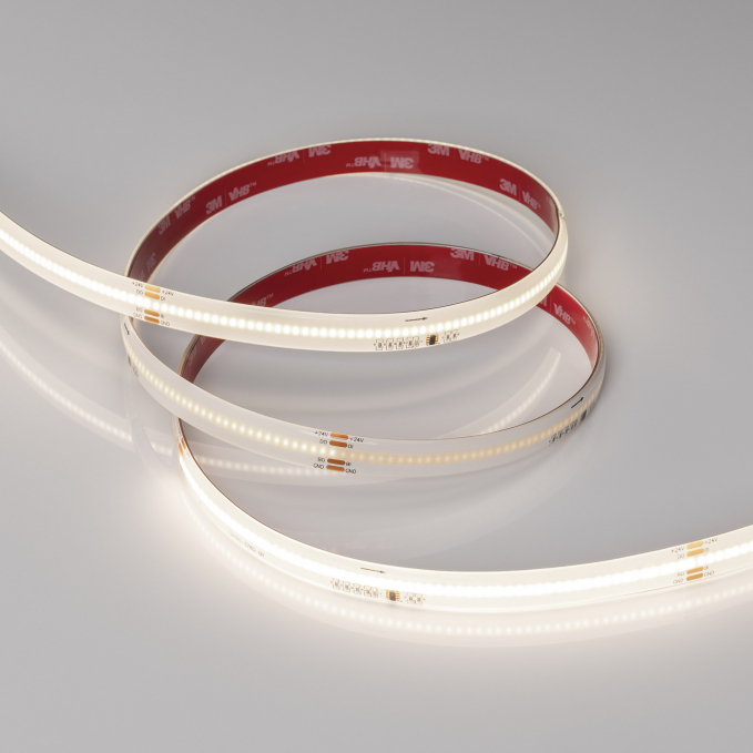 Светодиодная лента герметичная SPI-COB-SE-X378-12mm 24V Day4000-PX63-BPT (7 W/m, IP65, 5m), Arlight, 041388, изображение 3 Светодиодная лента герметичная SPI-COB-SE-X378-12mm 24V Day4000-PX63-BPT (7 W/m, IP65, 5m), Arlight, 041388, изображение 3