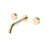 Встраиваемый смеситель Boheme Stick 152-2-G.4 золото