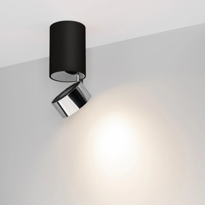 Светильник SP-PLURIO-SURFACE-LONG-R77-9W Day4000 (BK-CHR, 36 deg, 230V), Arlight, 040380 Светильник SP-PLURIO-SURFACE-LONG-R77-9W Day4000 (BK-CHR, 36 deg, 230V), Arlight, 040380