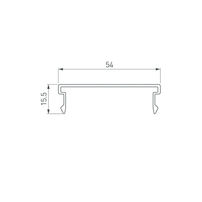 Экран SL-LINIA55-FANTOM-2000 Frost, Arlight, 027294, изображение 2