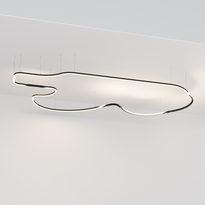 Радиусный профиль 35x35 D320мм 1/4 круга черный, ALM-3535R-B-D-90°-0.3M, изображение 3 Радиусный профиль 35x35 D320мм 1/4 круга черный, ALM-3535R-B-D-90°-0.3M, изображение 3