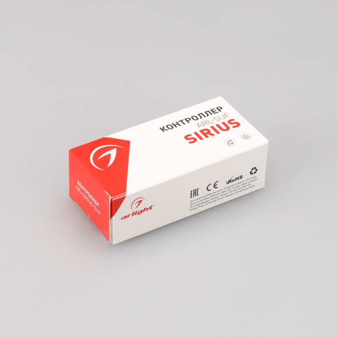Контроллер ARL-SIRIUS-RGBW-SUF (12-24V, 4x4A, 2.4G), Arlight, 032351, изображение 2 Контроллер ARL-SIRIUS-RGBW-SUF (12-24V, 4x4A, 2.4G), Arlight, 032351, изображение 2