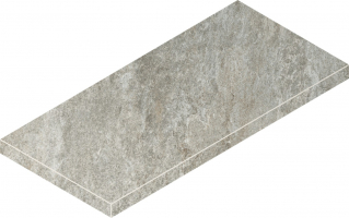 Ступень Italon Magma Silver Grip угловая левая 33x60, 620070002972 Ступень Italon Magma Silver Grip угловая левая 33x60, 620070002972