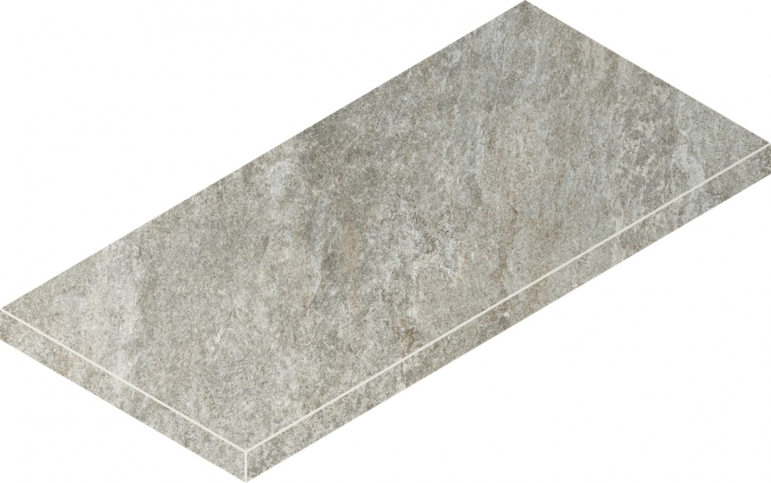 Ступень Italon Magma Silver Grip угловая левая 33x60, 620070002972