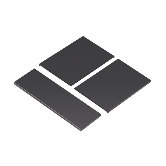 INTELLIGENT ARLIGHT Накладка панели KNX-23-3G-SUF Dark Grey (Backlightless), Arlight, 052877, изображение 2 INTELLIGENT ARLIGHT Накладка панели KNX-23-3G-SUF Dark Grey (Backlightless), Arlight, 052877, изображение 2