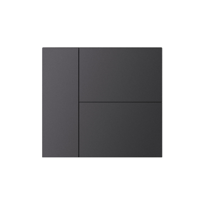 INTELLIGENT ARLIGHT Накладка панели KNX-23-3G-SUF Dark Grey (Backlightless), Arlight, 052877, изображение 3 INTELLIGENT ARLIGHT Накладка панели KNX-23-3G-SUF Dark Grey (Backlightless), Arlight, 052877, изображение 3